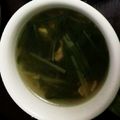 ばんぷ☆'s cooksnap of when they made 【簡単】水菜とベーコンのコンソメスープ.