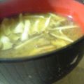 maruru-nn's cooksnap of when they made 舞茸（まいたけ）の味噌汁.