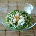 Ｎｏｒａａ's cooksnap of when they made めかぶときゅうりのゴマ油和え.