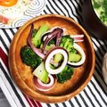 Moeno★'s cooksnap of when they made 簡単♪イカとブロッコリーのにんにく炒め.