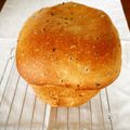pitachan1's cooksnap of when they made さつまいもとごまの全粒粉パン.