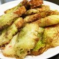 lili5963's cooksnap of when they made ヤングコーンのヒゲがかき揚げに変身♪.
