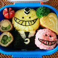 しょうゆきママ's cooksnap of when they made キャラ弁♡暗殺教室の殺せんせー弁当！.