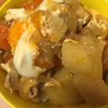 やまだ0213's cooksnap of when they made 肉じゃがアレンジ！玉子とじ丼！簡単！.