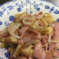 §§§§'s cooksnap of when they made ジャガイモとベーコンのマヨ炒め.