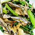 びぃたくん's cooksnap of when they made 香ばしい！小松菜と油揚げの煮干し炒め.