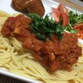 おくっち家's cooksnap of when they made 恋するツナトマトのパスタ.