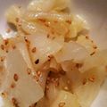 みのるぽん's cooksnap of when they made かんたん♪白菜の芯のナムル.
