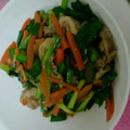 すみっこまま's cooksnap of when they made ♡豚肉とニラの簡単♪中華風炒め♡.