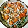 しろかく's cooksnap of when they made サーモンばくだん.