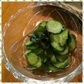 nakamucchi's cooksnap of when they made ＊きゅうりとわかめの白だしレモン和え＊.