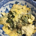 真愛ママ's cooksnap of when they made 豆腐ときのことほうれんそうの卵とじ.