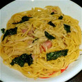 シロクマ♪'s cooksnap of when they made 煮込みパスタ！きのこの和風スパゲティ.