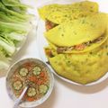 妻はベトナム人's cooksnap of when they made ベトナムのお好み焼き(バインセオ).