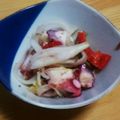 クックLZ5KKK☆'s cooksnap of when they made タコと新たまねぎの梅マリネ.