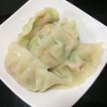 ななぞぅ's cooksnap of when they made 海老☆アボカド　水餃子.