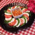 白玉☆'s cooksnap of when they made 鶏ハムでカプレーゼ.