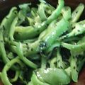 かぴーな's cooksnap of when they made 子供も食べれるピーマンのごま和え♪.