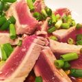 黒めんぼう's cooksnap of when they made 超簡単！マグロのローストビーフ風お刺身.
