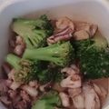☆asumisua☆'s cooksnap of when they made 簡単☆イカとブロッコリーのマヨ醤油炒め.