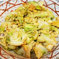 亜矢佳's cooksnap of when they made 簡単節約♡キャベツと卵のガーリック炒め.