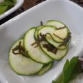kana叶's cooksnap of when they made ❀ズッキーニの塩昆布和え❀.