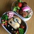 iimmooaann's cooksnap of when they made キャラ弁 ミニオン♪( ´▽｀).