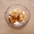*ひろみ*'s cooksnap of when they made 黒糖きな粉バナナ♪ヨーグルトを添えて♡.