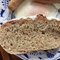 にーなんぐ's cooksnap of when they made 玄米ご飯で、ご飯カンパーニュ.
