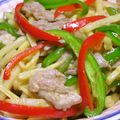 Rick_t's cooksnap of when they made 中華の王道★豚肉で青椒肉絲.