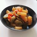 すーも's cooksnap of when they made 炊飯器で超簡単煮物.