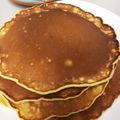 茄子母's cooksnap of when they made 簡単♪モチっとパンケーキ.