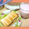 チェスカ317's cooksnap of when they made 簡単！男子ウケ良し！がっつりBLTサンド.
