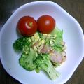 ひさちょん's cooksnap of when they made 胡瓜とﾌﾞﾛｯｺﾘｰの卵和えｻﾗﾀﾞ.