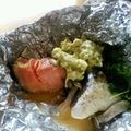 2ra's cooksnap of when they made 鮭のホイル焼き、タルタルソースのせ.