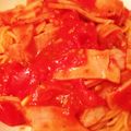 肉じゃがマヨネーズ's cooksnap of when they made フレッシュトマトの簡単パスタ.