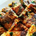 ＊はちママ＊'s cooksnap of when they made お好み焼き粉でチヂミ.
