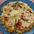 カバゴン's cooksnap of when they made 息子が大好き！簡単 ご飯ピザ.