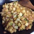 あだ。's cooksnap of when they made 大根とベーコンのきんぴら炒め.