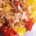 クックON9DUO☆'s cooksnap of when they made パプリカ つくりおき☆ レンジで和風味.
