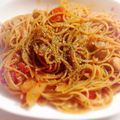 月桃124's cooksnap of when they made 簡単☆トマト丸ごとパスタ.