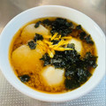 azbjbn's cooksnap of when they made 里芋と海苔のお味噌汁☆仕上げは柚子香りで.