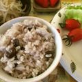 ふみぽよ✿'s cooksnap of when they made 赤飯？！もちもち赤えんどう豆ご飯。。.