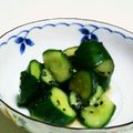 ☆lino☆lino's cooksnap of when they made 胡瓜の浅漬け.
