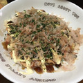 ☆べるたん☆'s cooksnap of when they made 桜えびと春キャベツのお好み焼き.