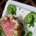 food town's cooksnap of when they made 【おつまみ】☆お豆腐と竹輪のケーキ☆.