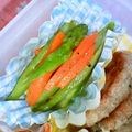 watyami's cooksnap of when they made お弁当に簡単！アスパラのバター炒め.