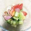aap24068's cooksnap of when they made ★トマトとアボガトのサラダ.