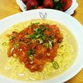 胡麻せんべぃ's cooksnap of when they made トマト麻婆麺.