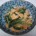 ゆうゆ0826's cooksnap of when they made 小松菜の炊いたん.